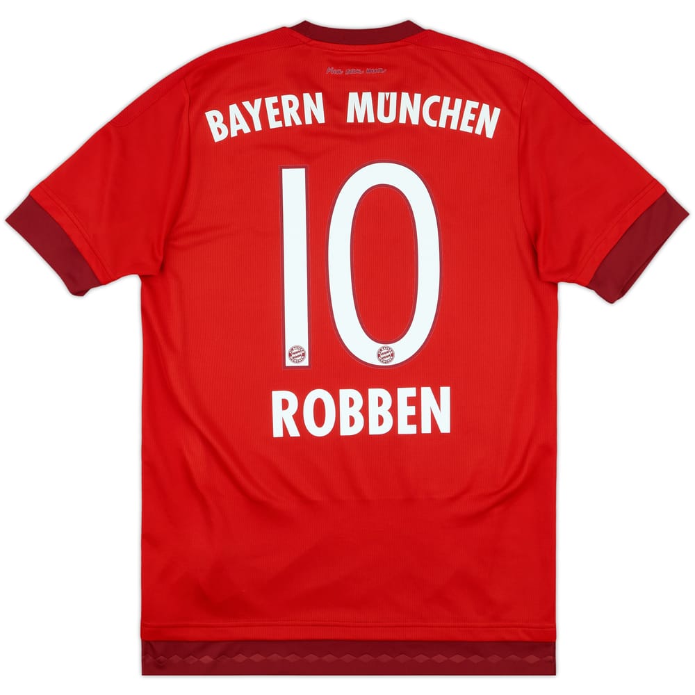 2015-16 Bayern Munich Home Shirt Robben #10 - 7/10 - (S)