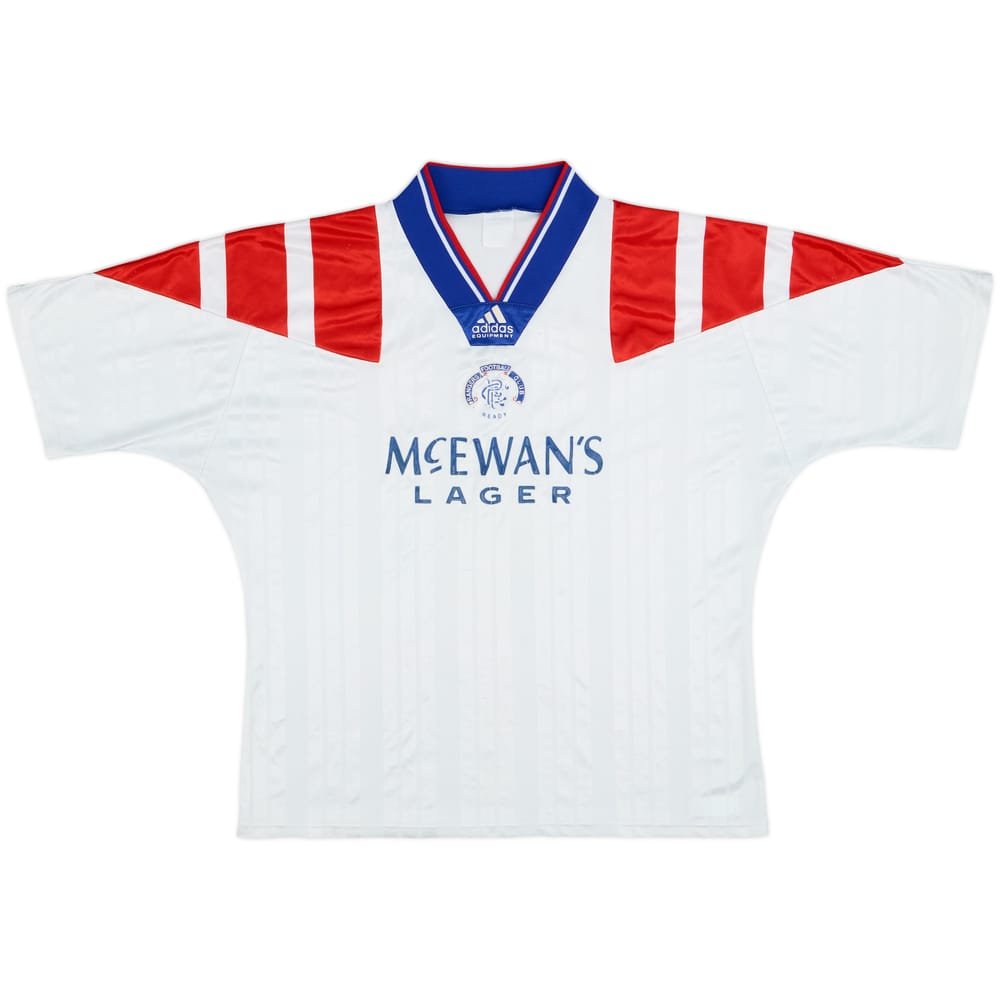1992-93 Rangers Away Shirt - 5/10 - (L/XL)