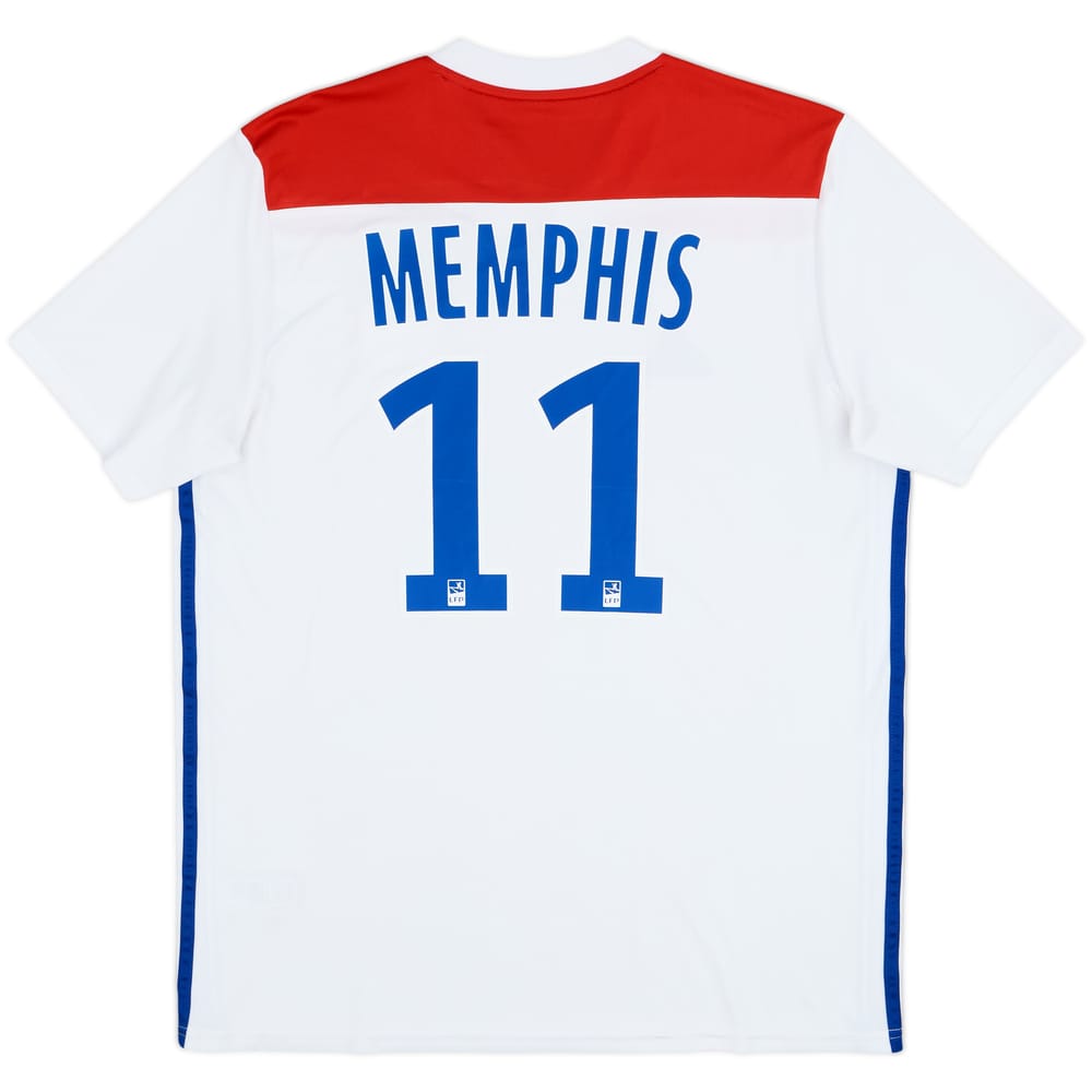 2018-19 Lyon Home Shirt Memphis #11 - 9/10 - (L)