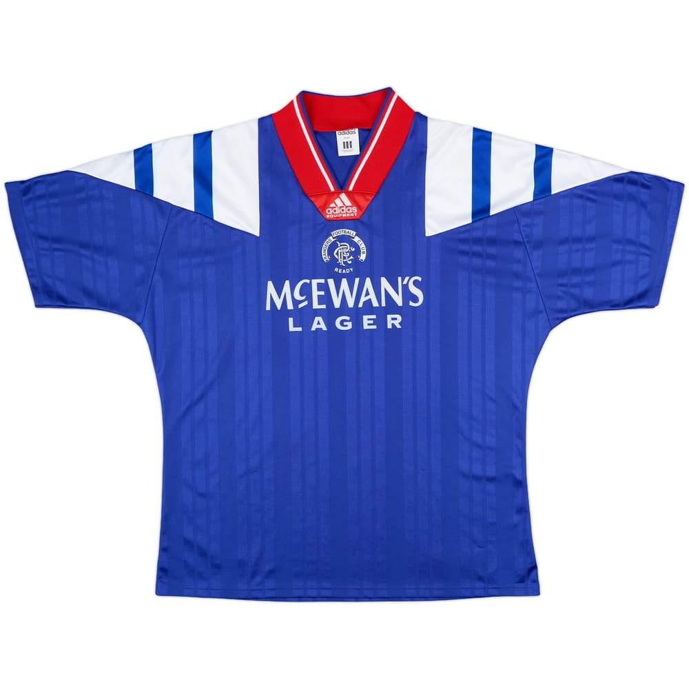 1992-94 Rangers Home Shirt - 9/10 - (L/XL)