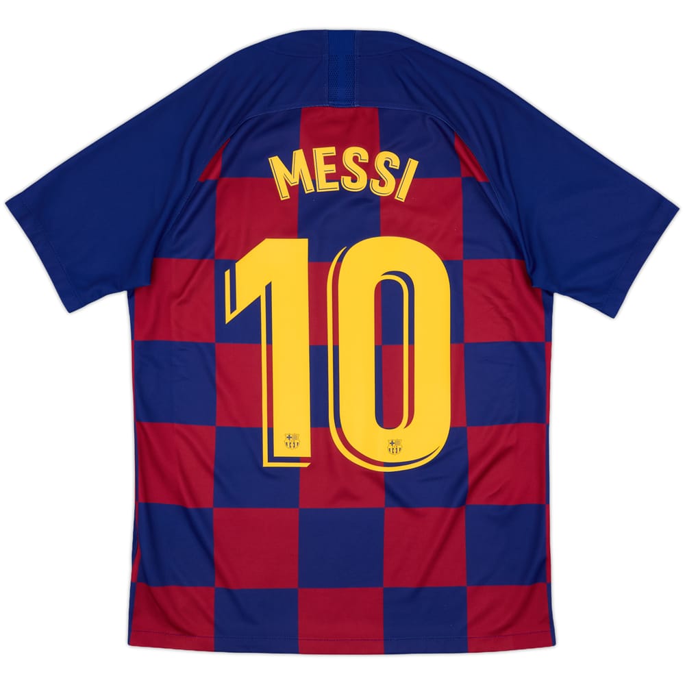 2019-20 Barcelona Home Shirt Messi #10 - 8/10 - (M)
