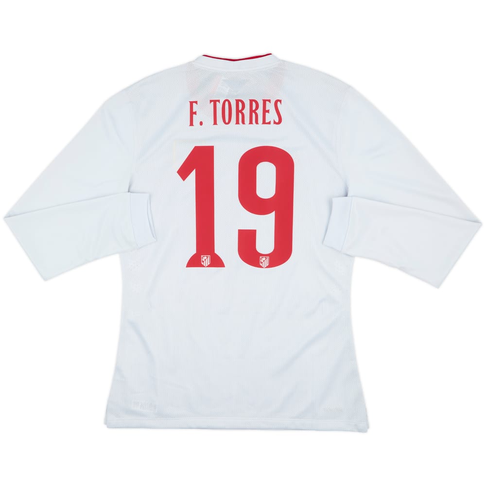 2014-15 Atletico Madrid Player Issue Away Shirt F.Torres #19 (L)