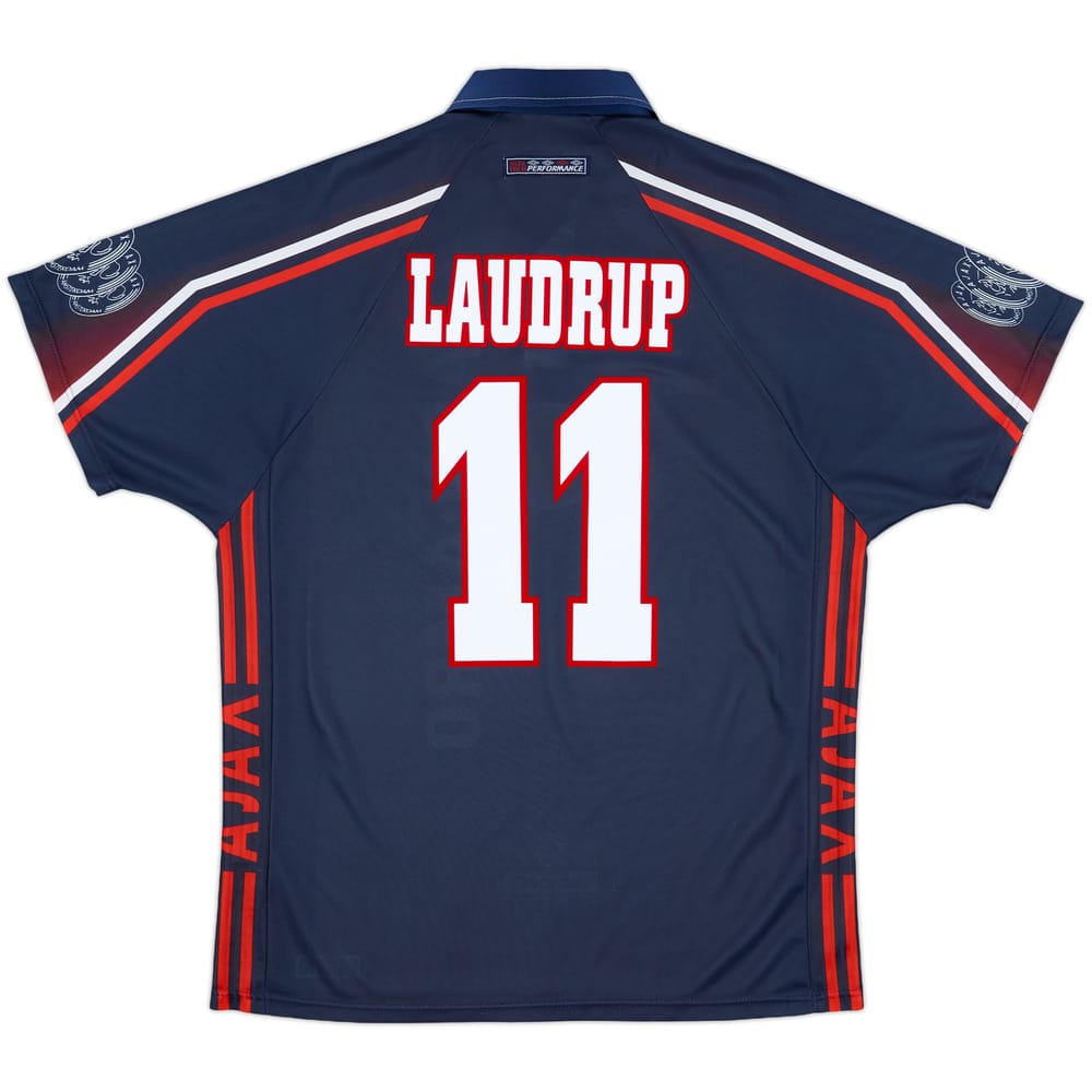 1997-98 Ajax Away Shirt Laudrup #11 - 8/10 - (L)