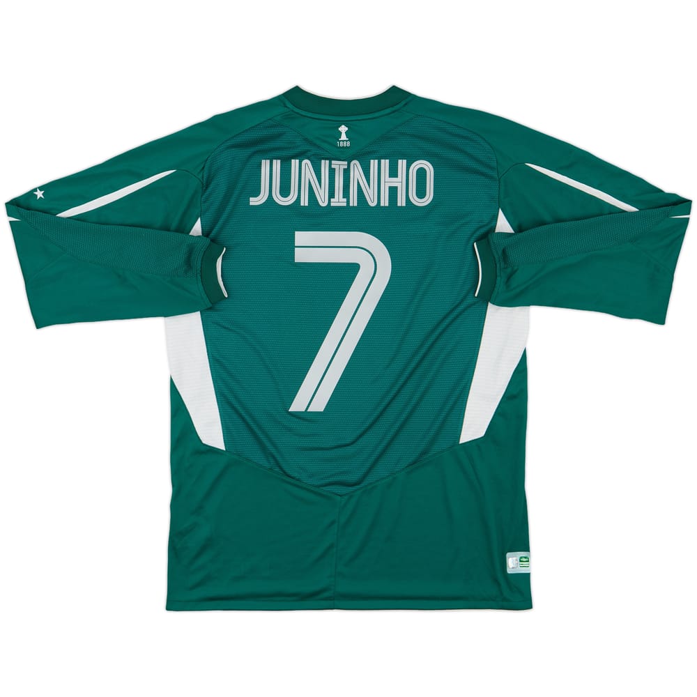 2004-05 Celtic 'Champions 2003/04' Away L/S Shirt Juninho #7 - 9/10 - (M)