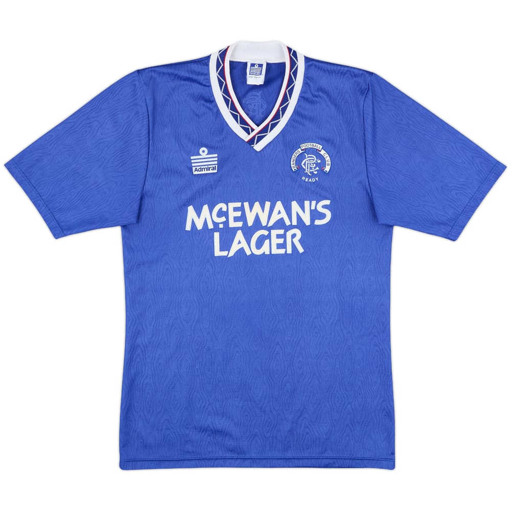 1990-92 Rangers Home Shirt - 10/10 - (S)
