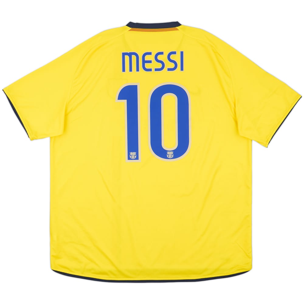 2008-10 Barcelona Away Shirt Messi #10 - 7/10 - (XXL)