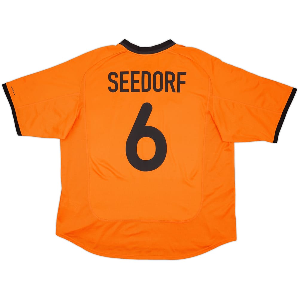 2000-02 Netherlands Home Shirt Seedorf #6 - 10/10 - (XXL)