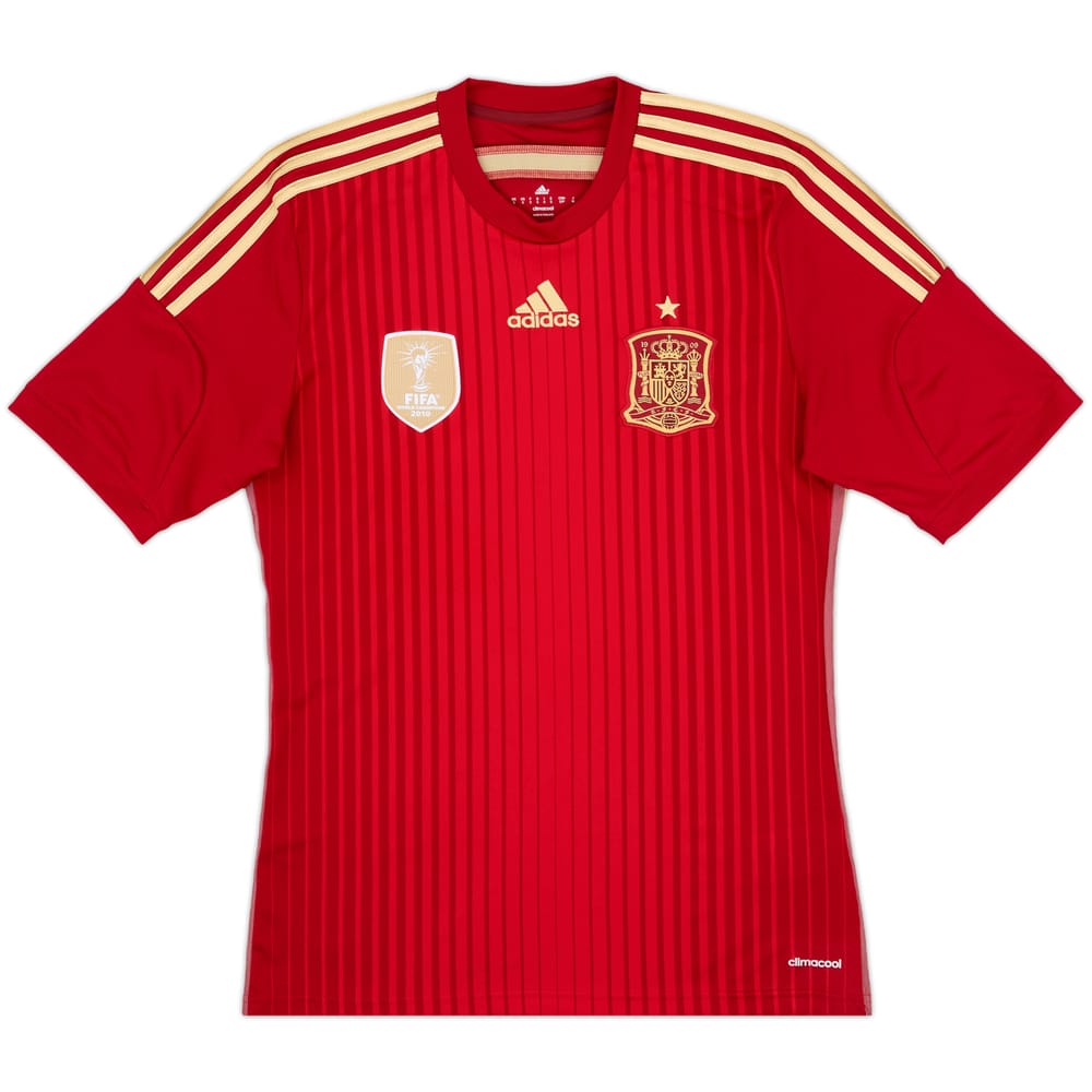 2013-15 Spain Home Shirt - 8/10 - (S)