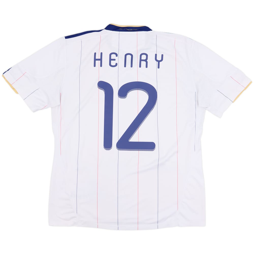 2009-10 France Away Shirt Henry #12 - 6/10 - (L)