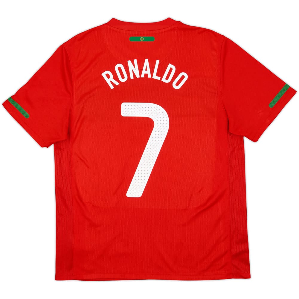 2010-11 Portugal Home Shirt Ronaldo #7 - 6/10 - (M)