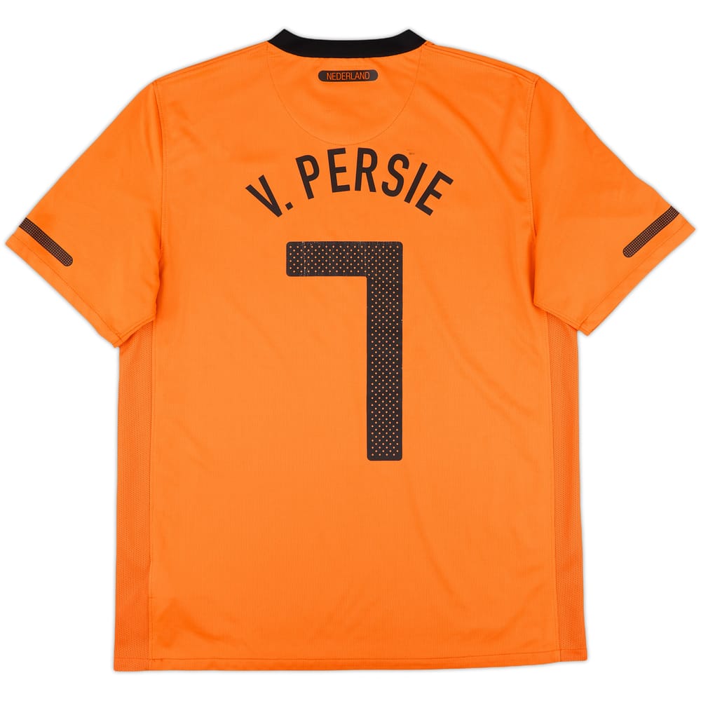 2010-11 Netherlands Home Shirt v.Persie #7 - 9/10 - (M)