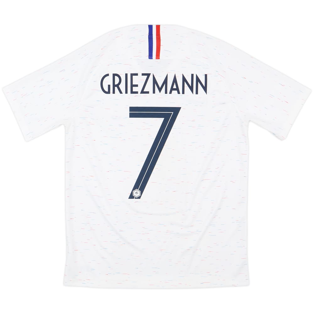 2018 France Away Shirt Griezmann #7 - 7/10 - (M)