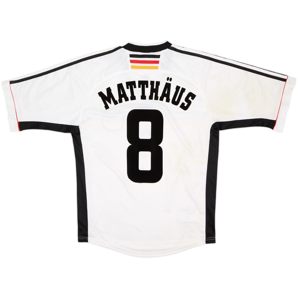 1998-00 Germany Home Shirt Matthaus #8 (S)