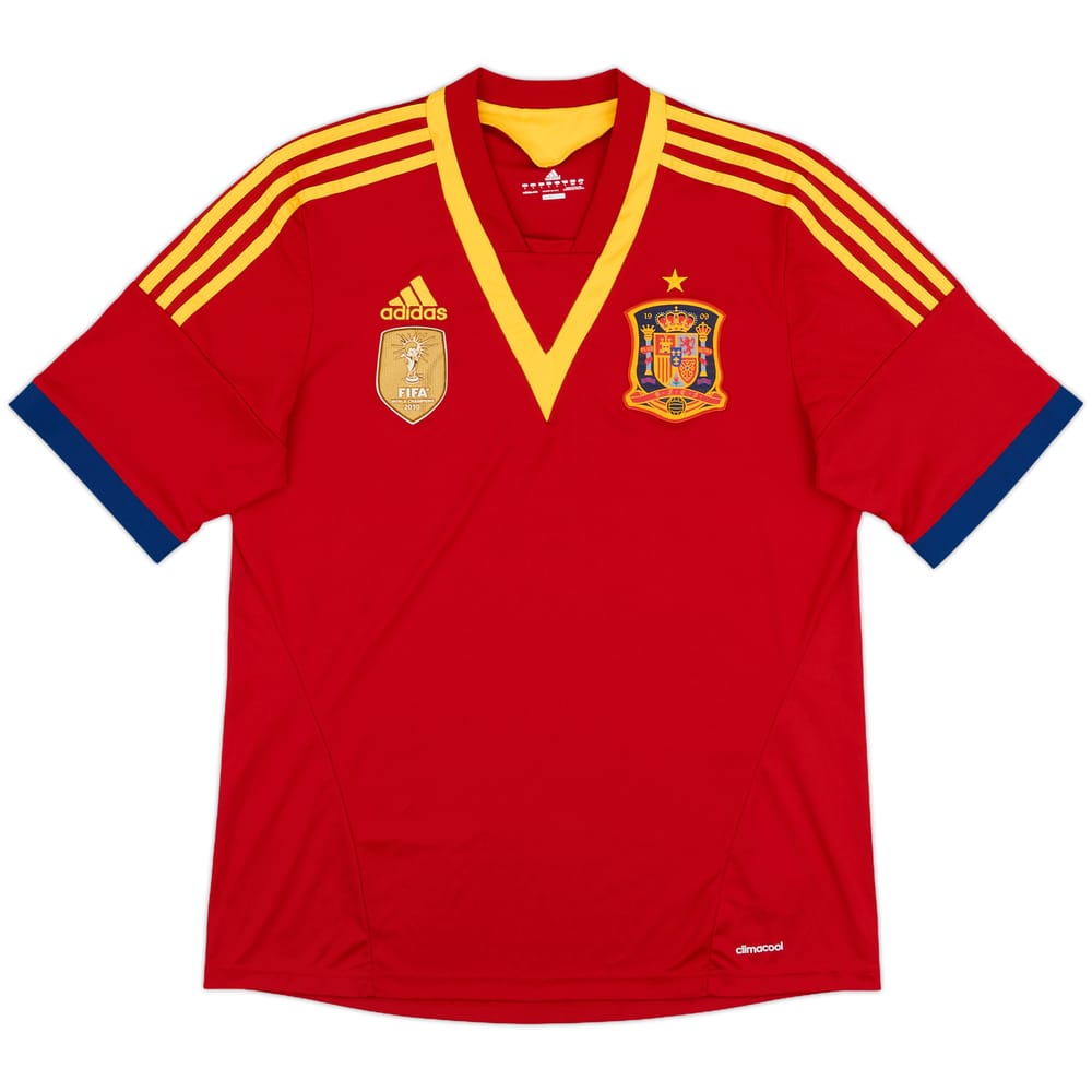 2013 Spain Confederation Cup Home Shirt - 9/10 - (M)