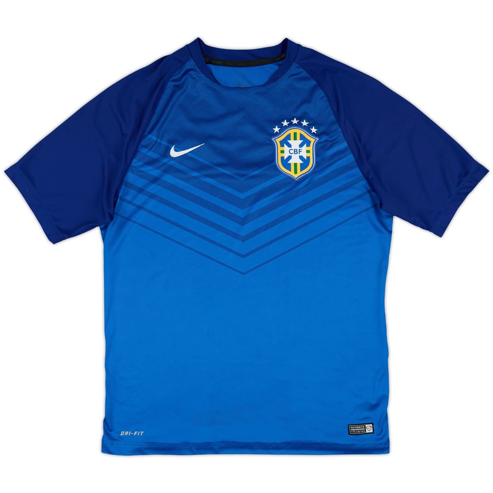 2014-15 Brazil Nike Training Shirt - 8/10 - (L)