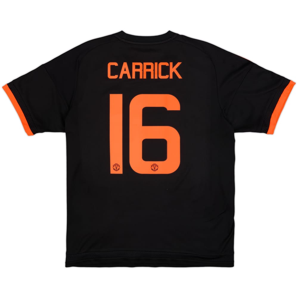 2015-16 Manchester United Third Shirt Carrick #16 - 9/10 - (L)