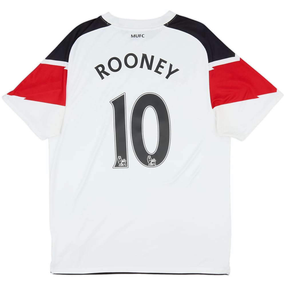 2010-12 Manchester United Away Shirt Rooney #10 - 5/10 - (L)