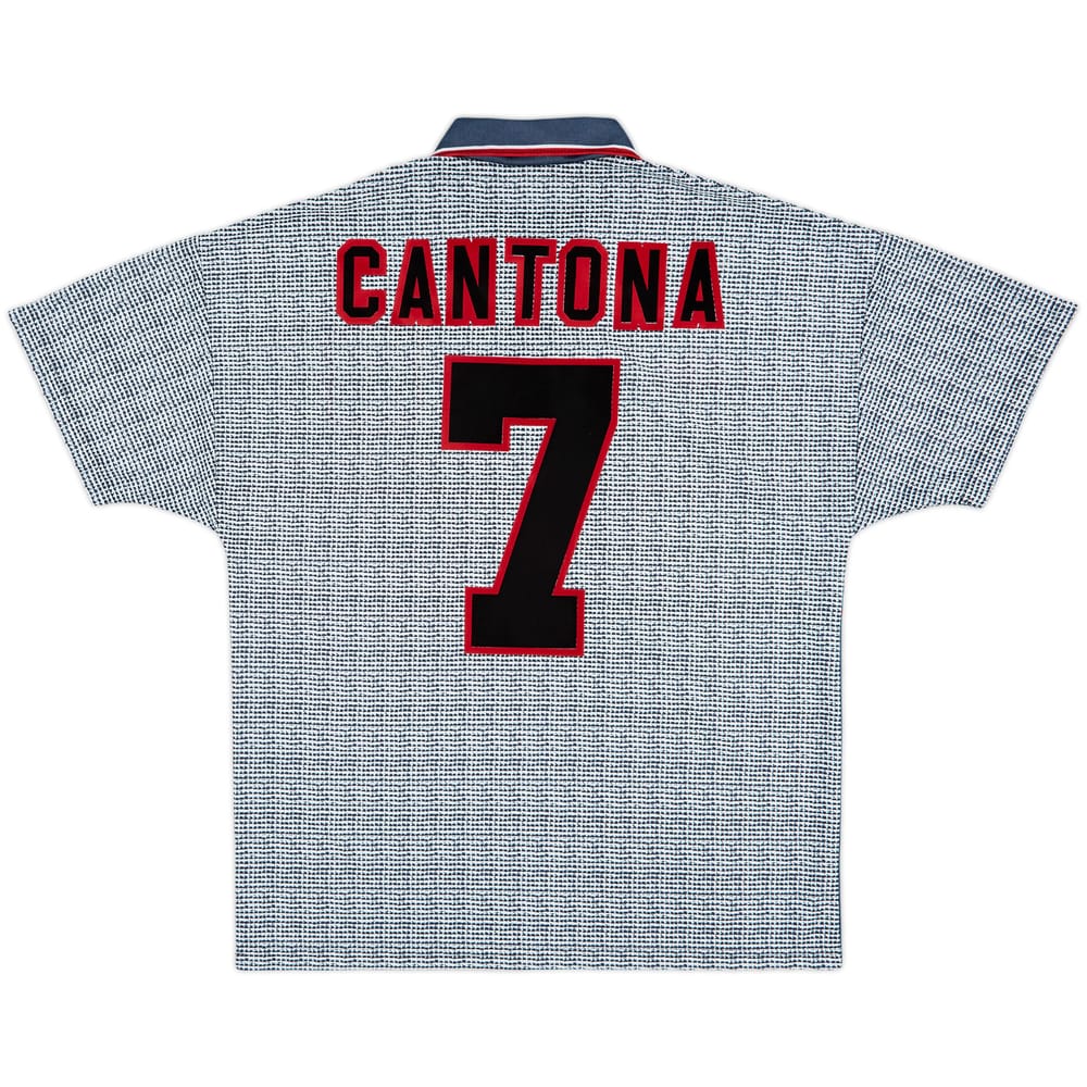 1995-96 Manchester United Away Shirt Cantona #7 - 9/10 - (M)