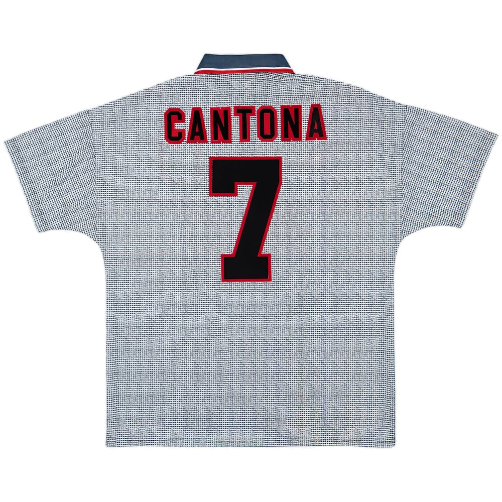 1995-96 Manchester United Away Shirt Cantona #7 - 10/10 - (XL)
