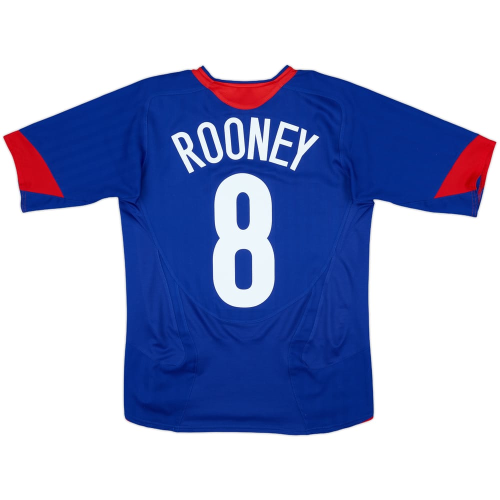 2005-06 Manchester United Away Shirt Rooney #8 - 8/10 - (XL.Boys)
