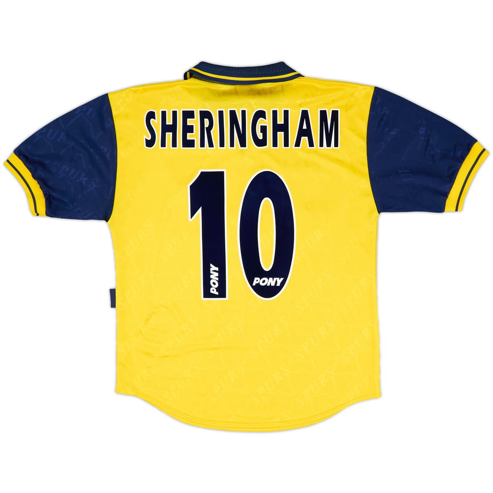 1995-97 Tottenham Third Shirt Sheringham #10 - 8/10 - (S)