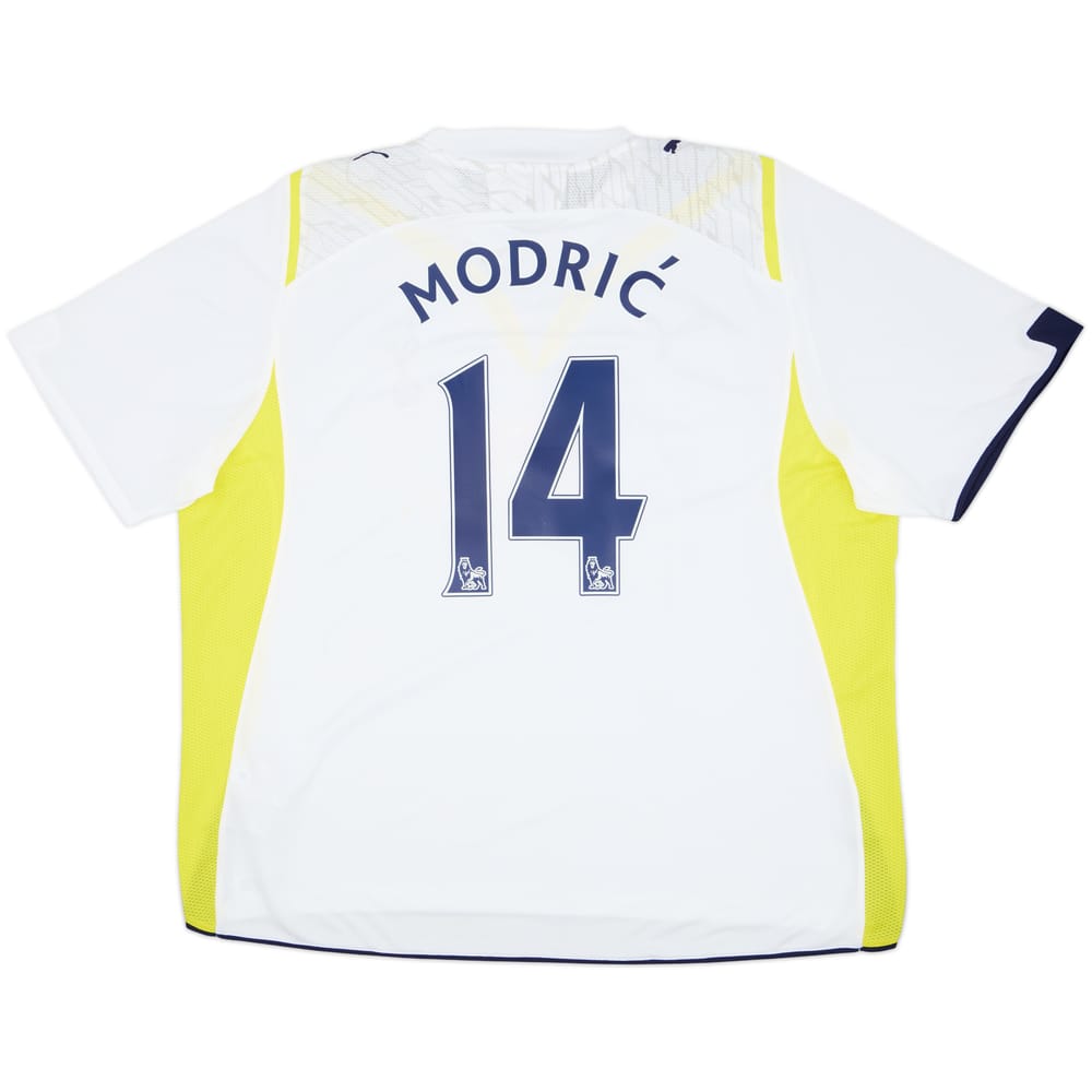 2009-10 Tottenham Home Shirt Modric #14 (XXL)