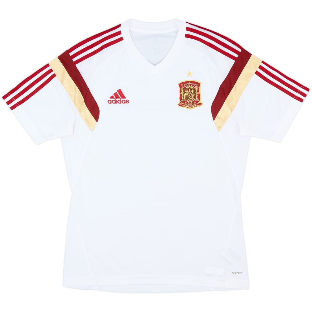 2013-14 Spain adidas Training Shirt - 9/10 - (M)
