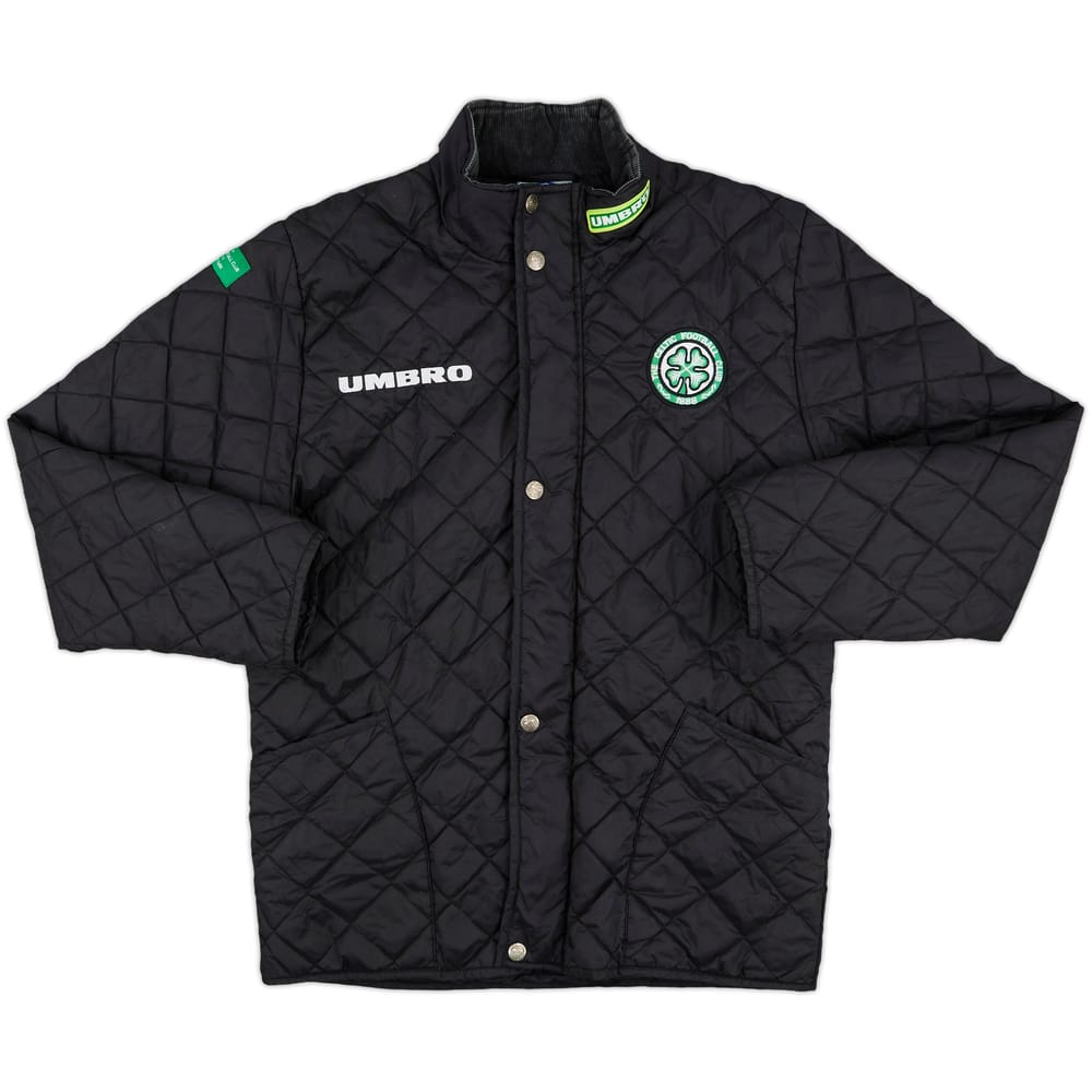 1997-99 Celtic Umbro Padded Coat - 8/10 - (XL.Boys)