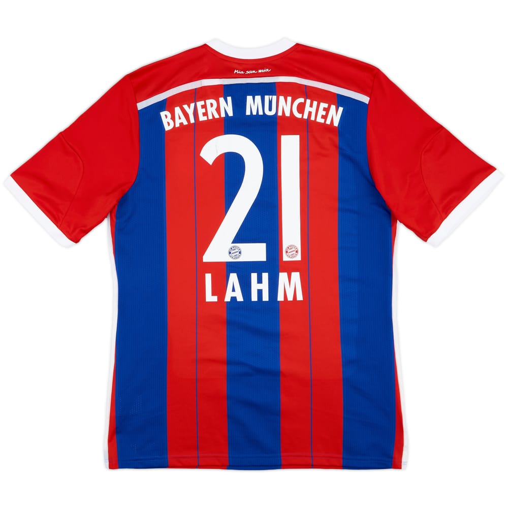 2014-15 Bayern Munich Home Shirt Lahm #21 - 7/10 - (L)
