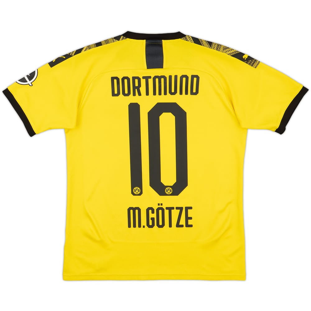 2019-20 Borussia Dortmund Home Shirt M.Gotze #10 - 8/10 - (S)