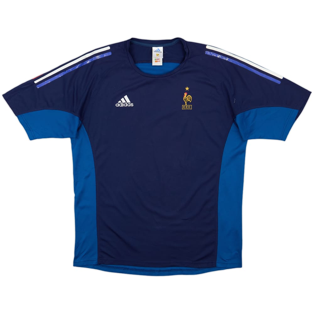 2002-04 France adidas Training Shirt - 6/10 - (L/XL)