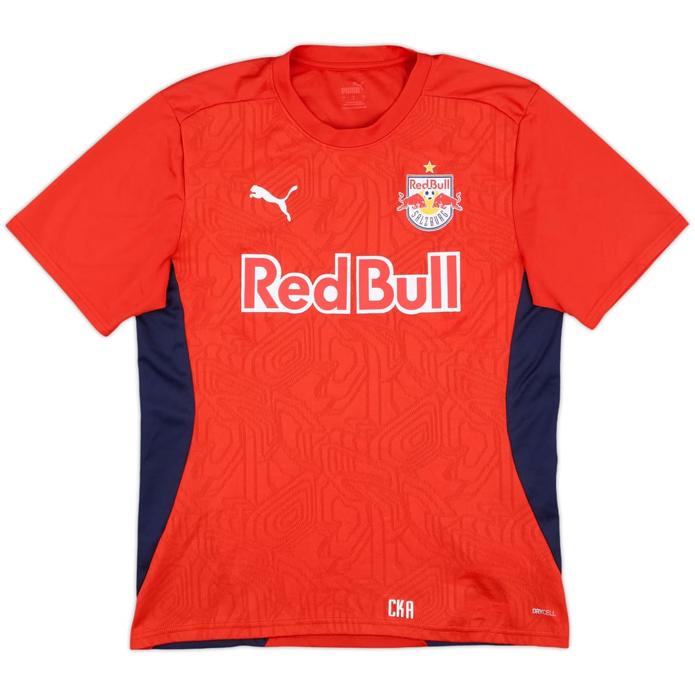 2024-25 Red Bull Salzburg Staff Issue Puma Training Shirt CKA - 10/10 - (L)