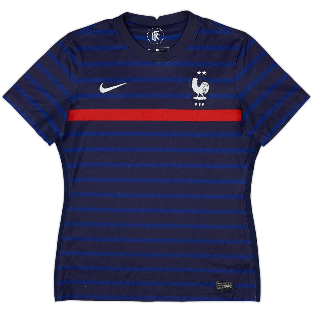 2020-21 France Home Shirt - 8/10 - (Women's M)