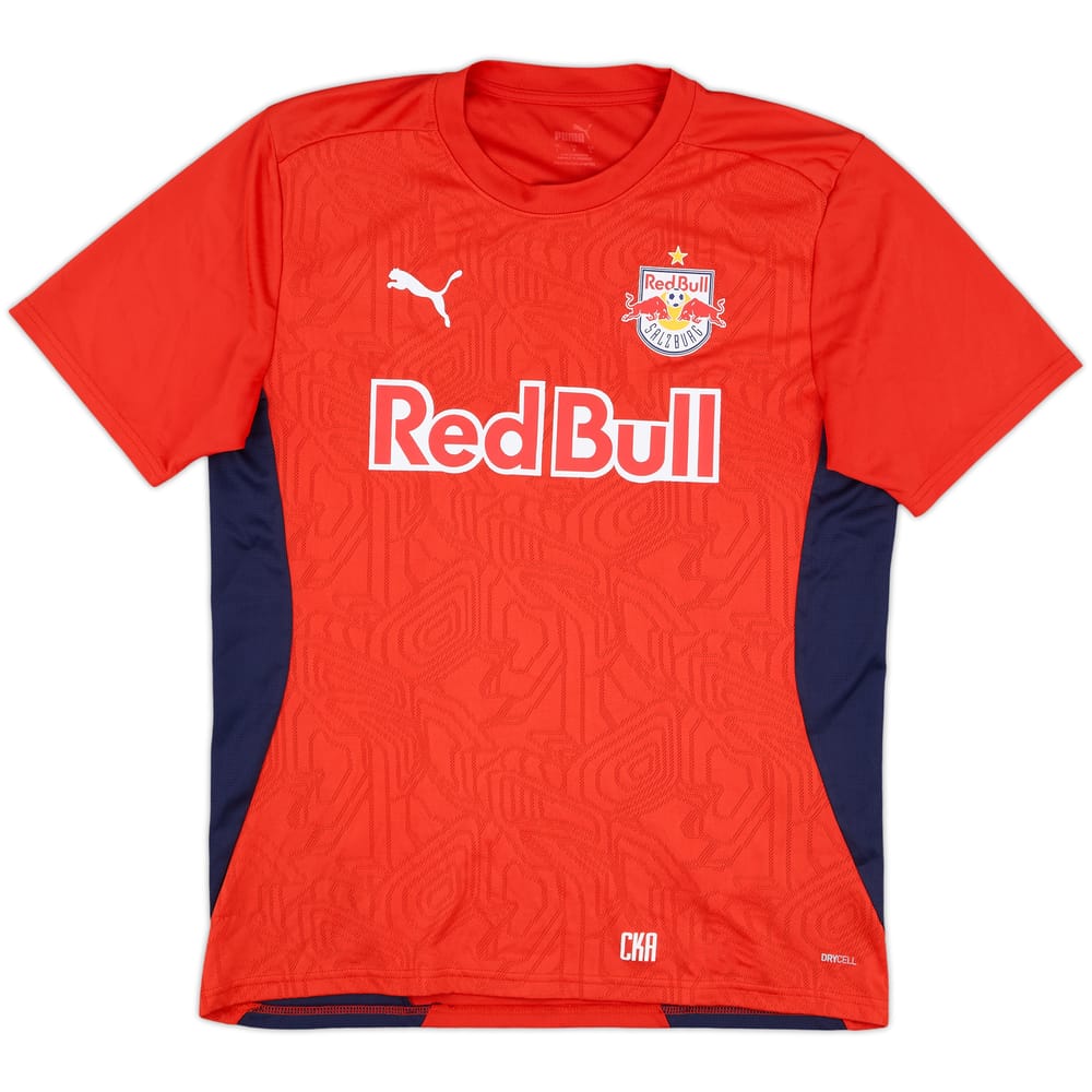 2024-25 Red Bull Salzburg Staff Issue Puma Training Shirt CKA - 8/10 - (L)