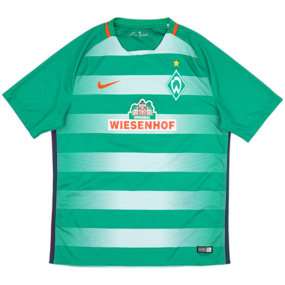 2016-17 Werder Bremen Home Shirt - 9/10 - (L)