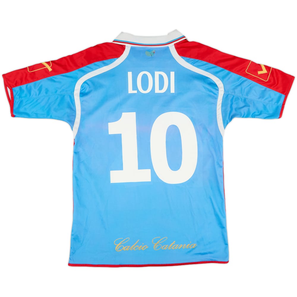 2010-12 Catania Home Shirt Lodi #10 - 6/10 - (L)
