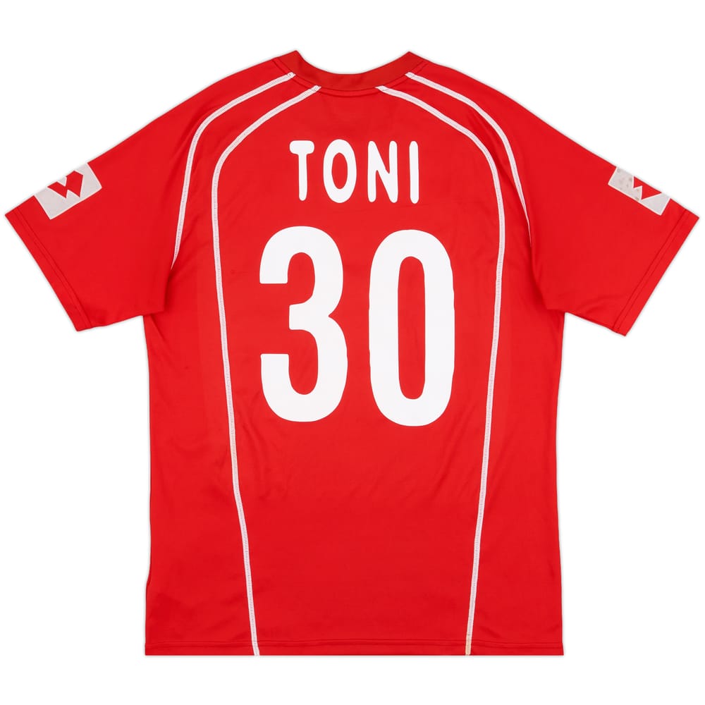 2005-06 Fiorentina Third Shirt Toni #30 - 7/10 - (XL)