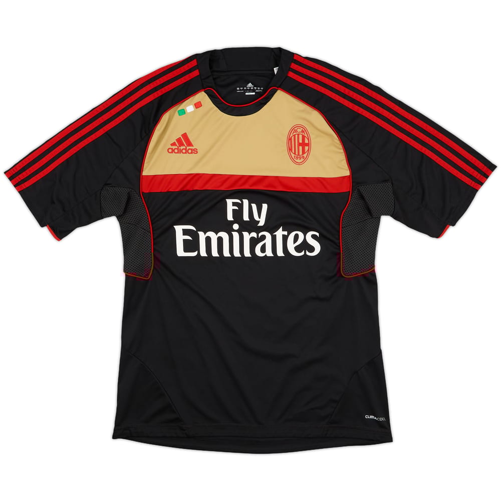 2011-12 AC Milan adidas Training Shirt - 9/10 - (L)