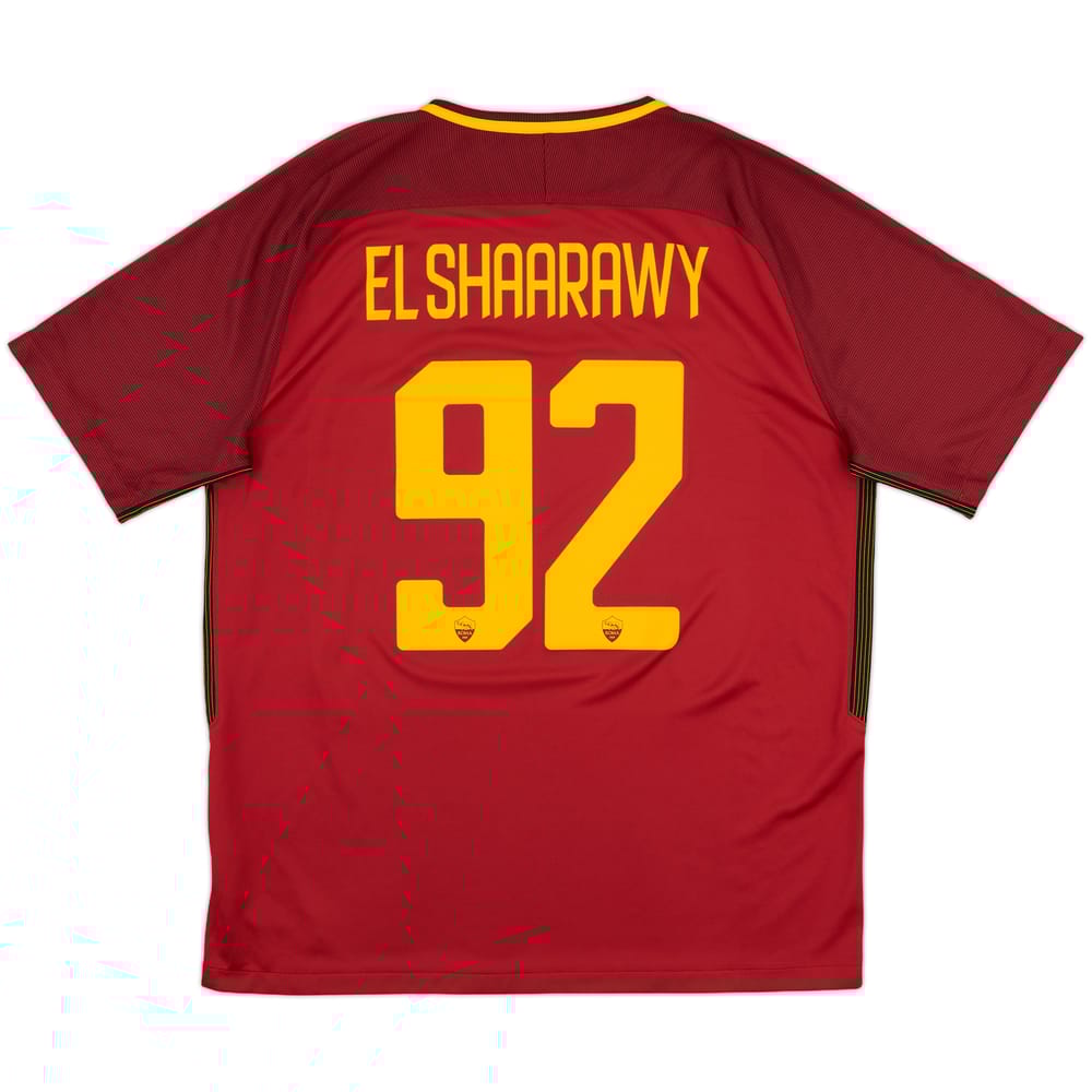 2017-18 Roma Home Shirt El Shaarawy #92 - 10/10 - (XL)