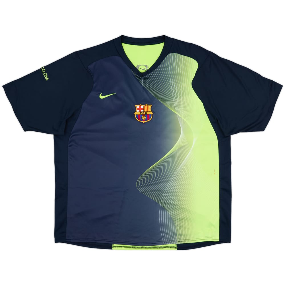 2005-06 Barcelona Nike Training Shirt - 6/10 - (XL)