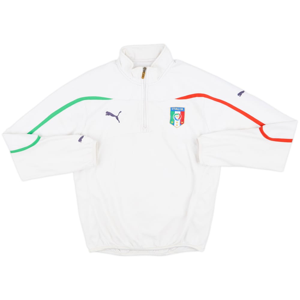 2010-11 Italy Puma 1/4 Zip Fleece Jacket - 7/10 - (L)