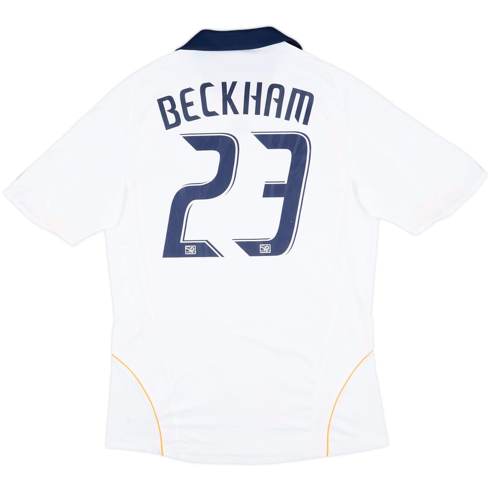 2008-09 LA Galaxy Home Shirt Beckham #23 - 6/10 - (M)