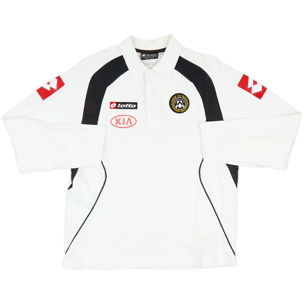 2005-06 Udinese Lotto Polo L/S Shirt - 7/10 - (M)