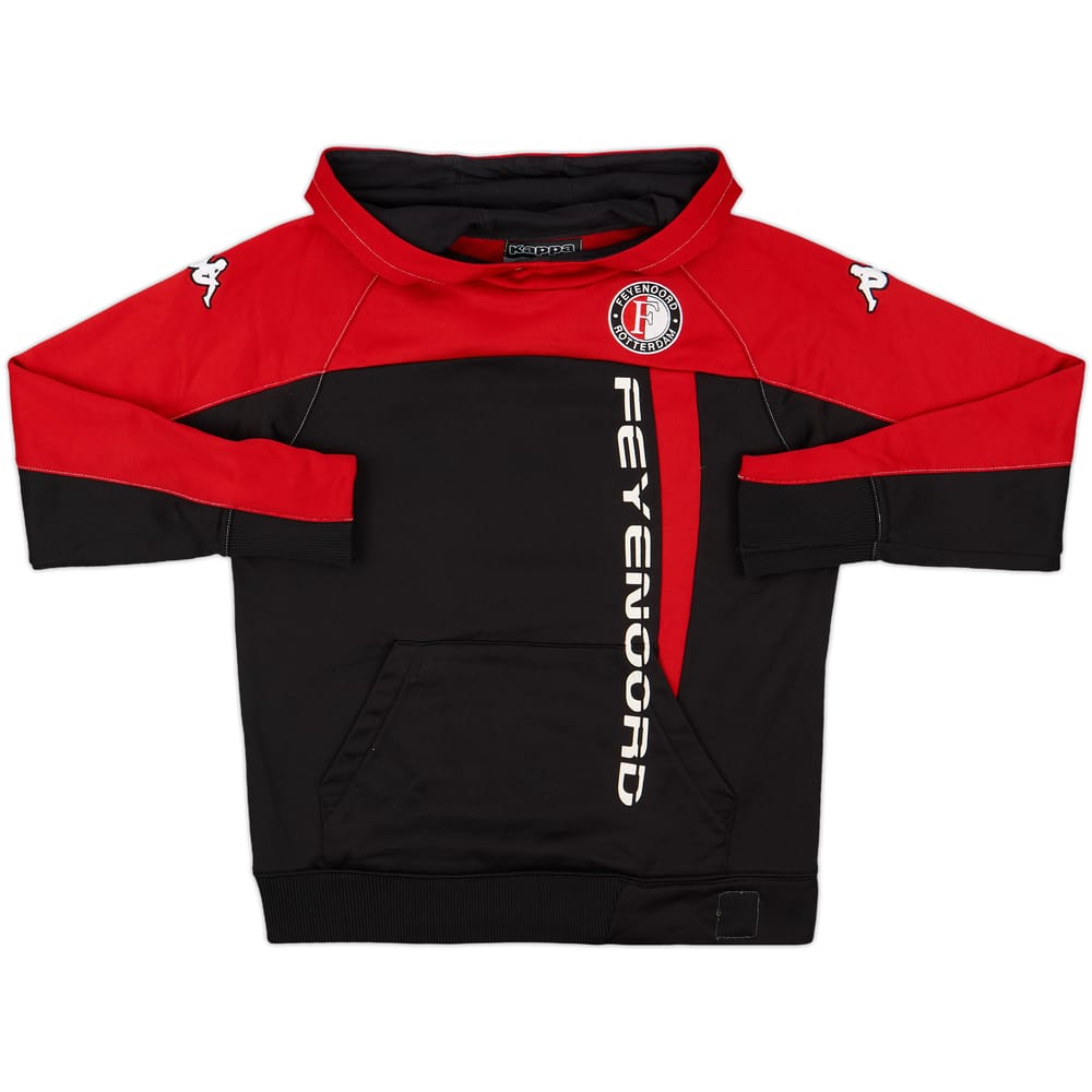 2007-08 Feyenoord Kappa Hooded Sweat Top - 8/10 - (S)
