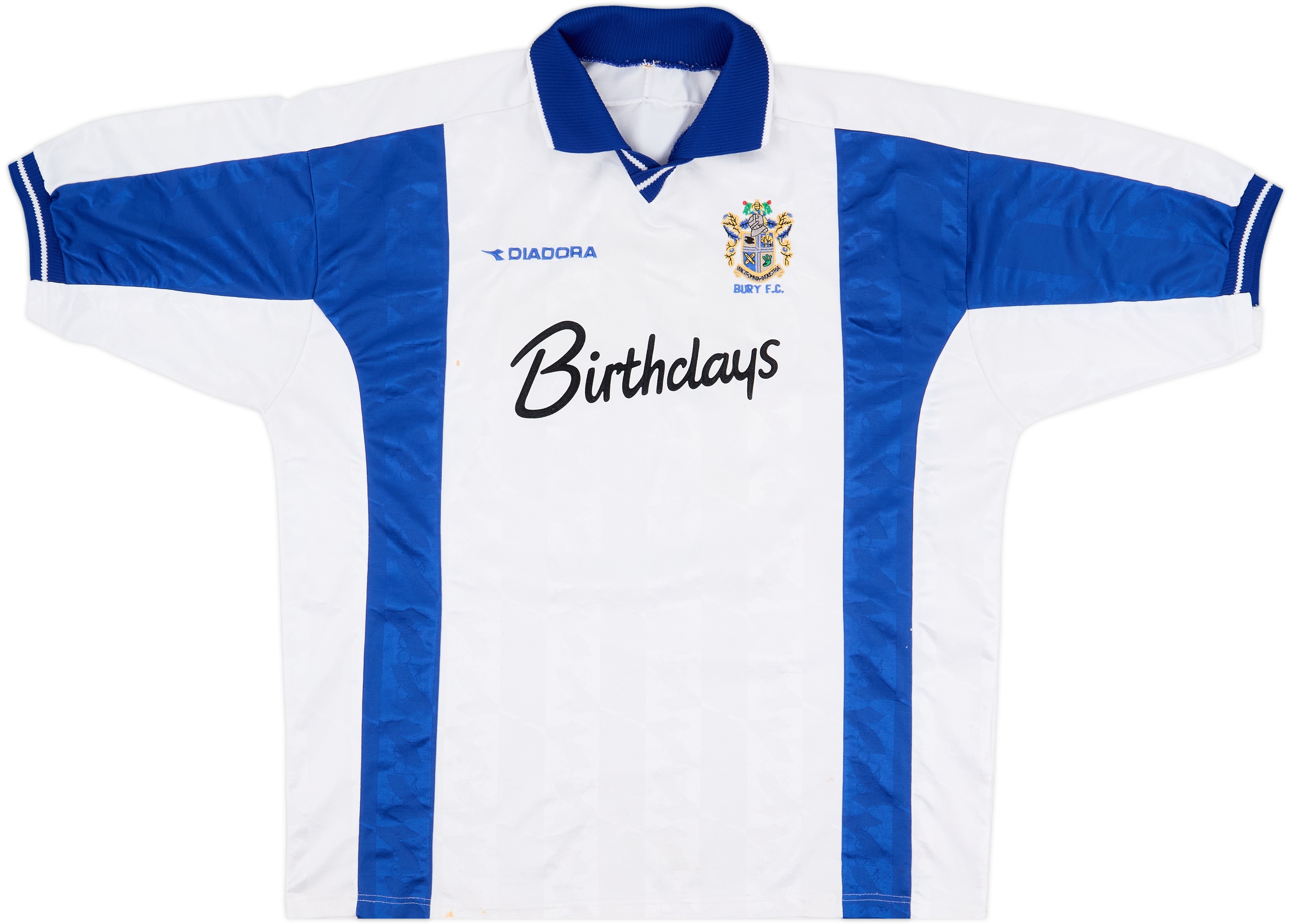 1999-01 Bury Home Shirt - 8/10 - (XL)