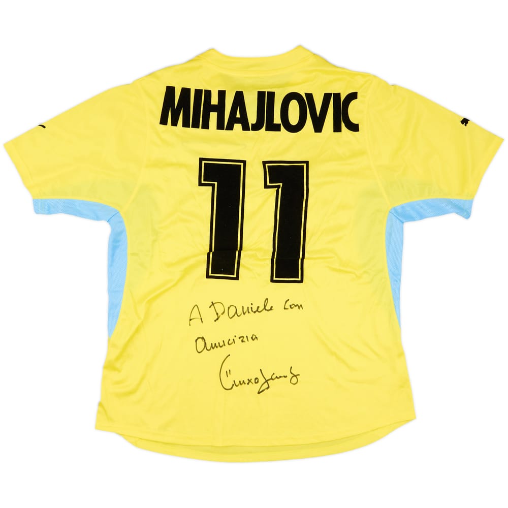 2001-02 Lazio Signed Away Shirt Mihajlovic #11 - 8/10 - (XXL)