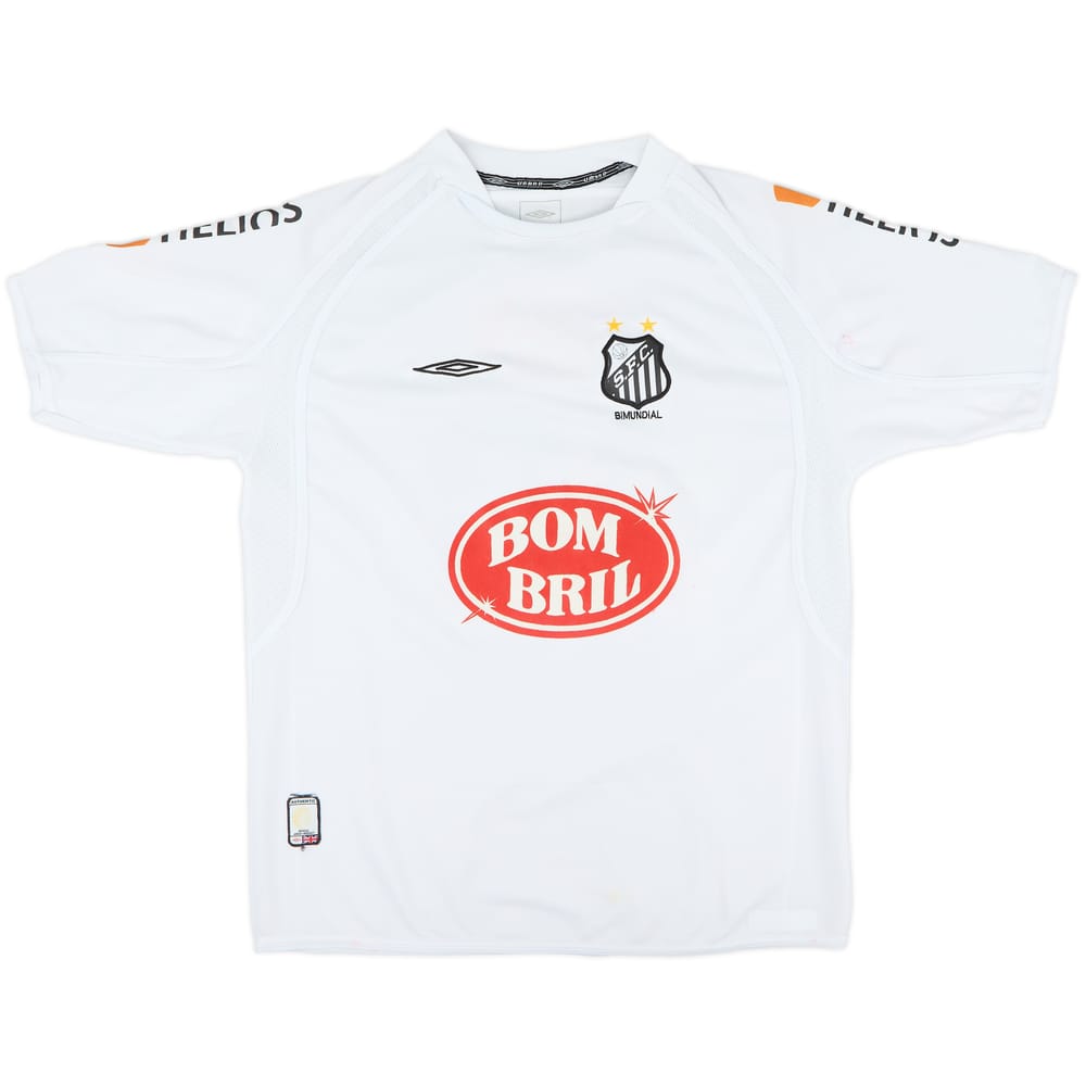 2004 Santos Home Shirt #10 - 7/10 - (XL)