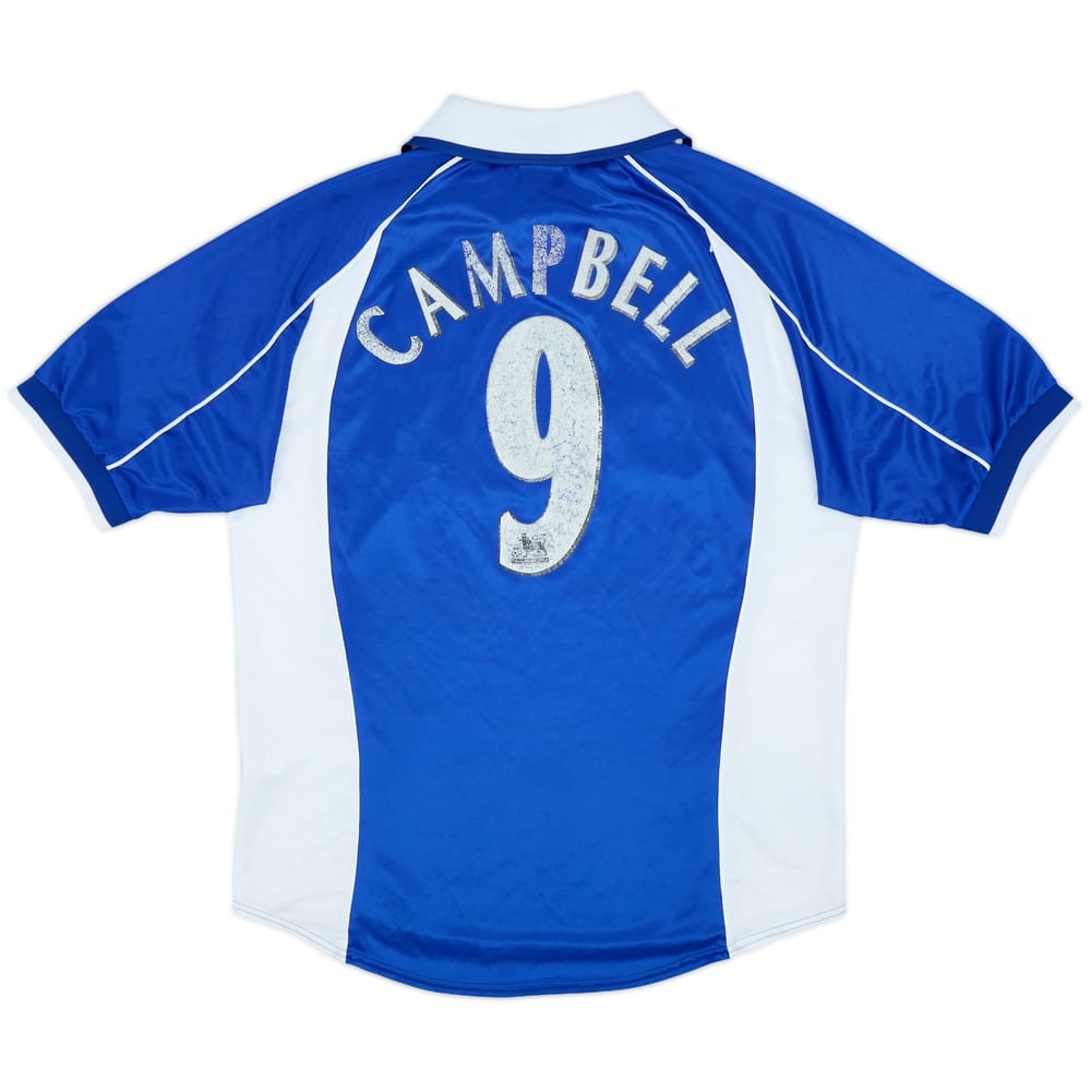 2000-02 Everton Home Shirt Campbell #9 - 4/10 - (M)