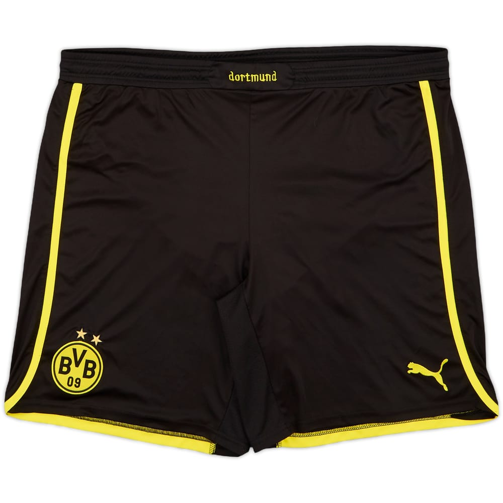 2012-13 Borussia Dortmund Home Shorts - 9/10 - (XL)