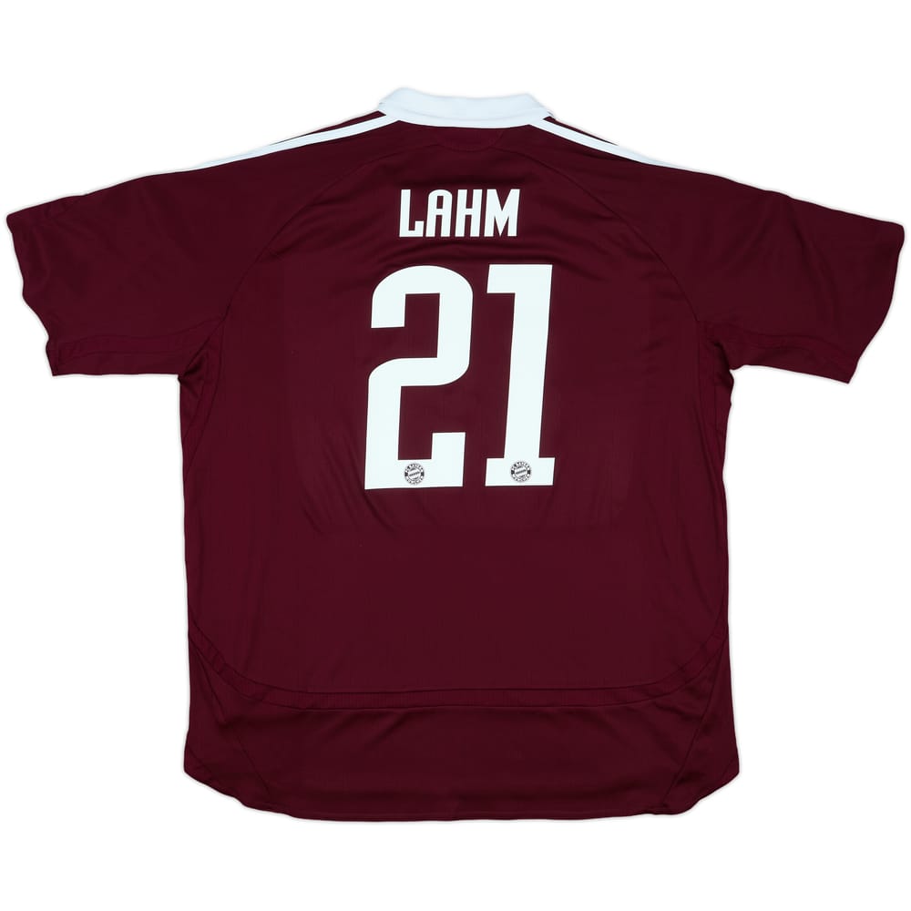 2006-07 Bayern Munich CL Shirt Lahm #21 - 5/10 - (XL)